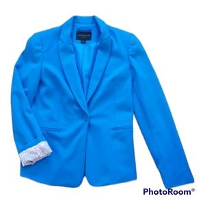 2x $25 Kenneth Cole blue blazer jacket.